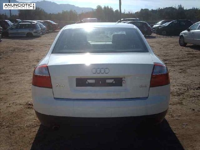 Despiece 7615 audi a4 berlina (8e) 2001