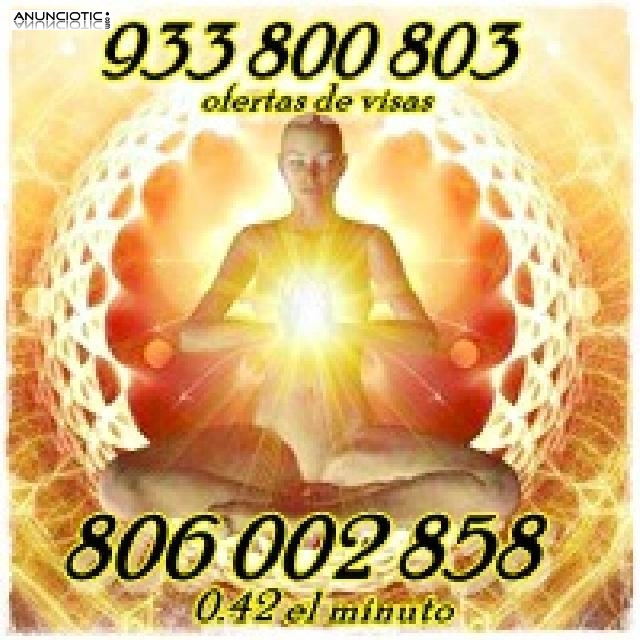 Tarot económico 806 -002-858 - 0,42/0,79 cm y visa 933 800 803