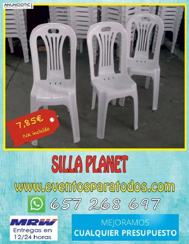 Silla planet barata para servicio de catering y bo