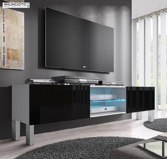 Mueble TV modelo Tibi con patas Ref 3644