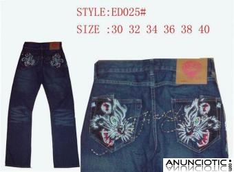 ED hardy jeans para hombres