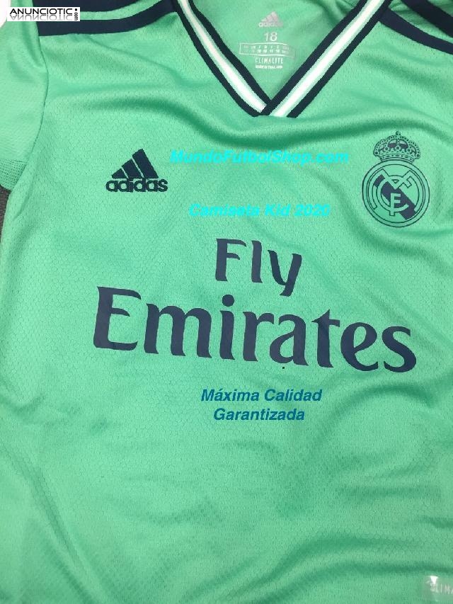 Camiseta y Pantalón Madrid Niño 2020