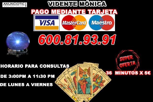 tarot videncia sinceridad Mónica yemanja visa barata