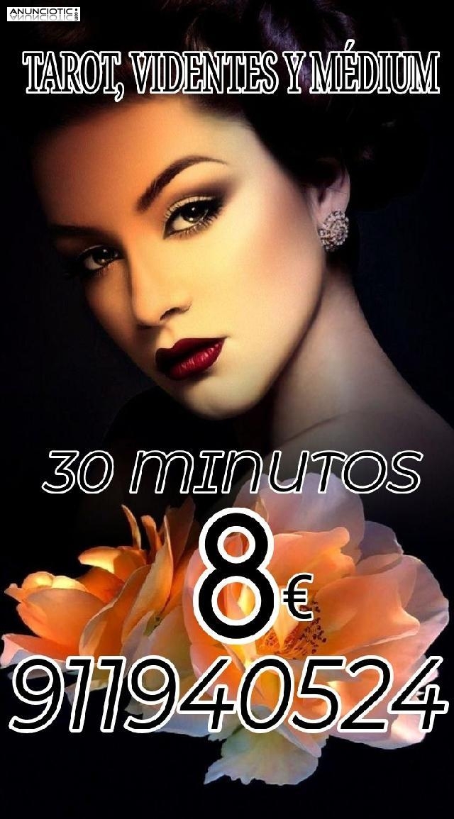 Tarot 30 minutos 8 euros económico españoles 