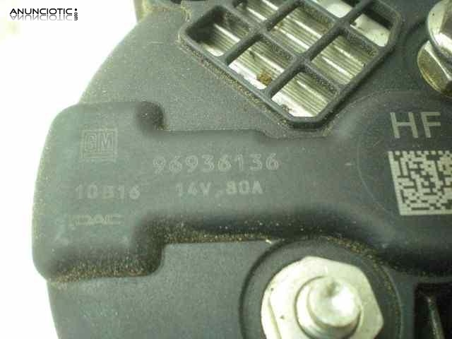 Alternador 2782620 chevrolet aveo b12d1